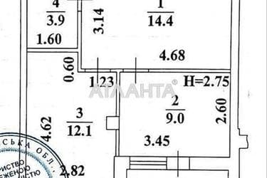 2-кімнатна квартира за адресою вул. Сахарова (площа 43,4 м²) - Atlanta.ua - фото 26