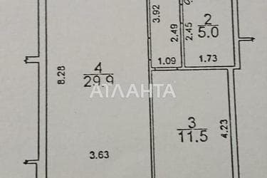 1-room apartment apartment by the address st. Ispanskiy per (area 54 m²) - Atlanta.ua - photo 24