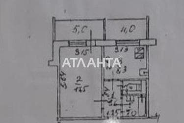 1-комнатная квартира по адресу ул. Заболотного (площадь 38,2 м²) - Atlanta.ua - фото 44