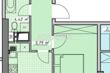1-кімнатна квартира за адресою Курортний пров. (площа 37,3 м²) - Atlanta.ua - фото 11