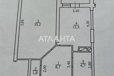 1-комнатная квартира по адресу Французский бул. (площадь 58 м²) - Atlanta.ua - фото 38