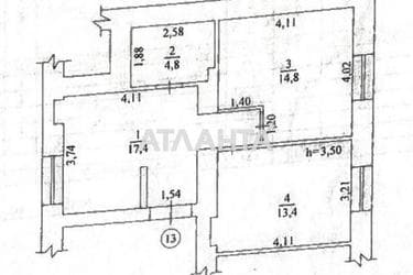 2-кімнатна квартира за адресою вул. Генерала Чупринки (площа 51 м²) - Atlanta.ua - фото 26