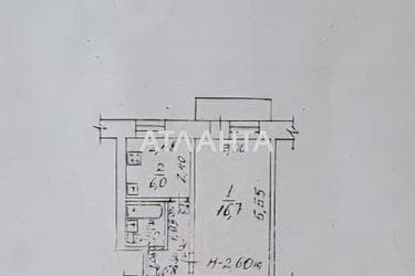 1-room apartment apartment by the address st. Gagarina pr (area 32 m²) - Atlanta.ua - photo 17