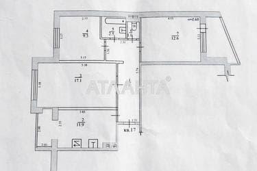 3-кімнатна квартира (площа 69,2 м²) - Atlanta.ua - фото 26