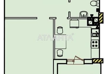 1-комнатная квартира по адресу ул. Строительная (площадь 39 м²) - Atlanta.ua - фото 7