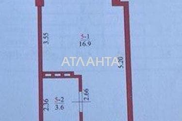 1-комнатная квартира по адресу Шевченко пр. (площадь 21,5 м²) - Atlanta.ua - фото 9