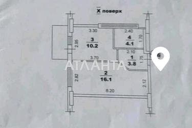 1-комнатная квартира по адресу Люстдорфская дор. (площадь 35,5 м²) - Atlanta.ua - фото 13