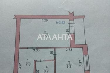 1-room apartment apartment by the address st. Novoselov (area 38,8 m²) - Atlanta.ua - photo 14