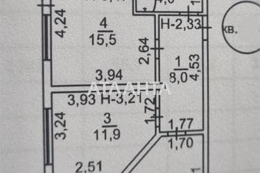3-кімнатна квартира за адресою Аркадіївський пров. (площа 56 м²) - Atlanta.ua - фото 27