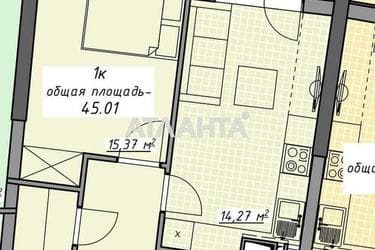 1-room apartment apartment by the address st. Kurortnyy per (area 44,7 m²) - Atlanta.ua - photo 7