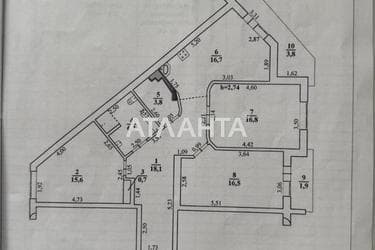 3-комнатная квартира по адресу ул. Чехова (площадь 100 м²) - Atlanta.ua - фото 38