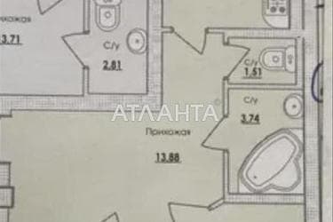 2-кімнатна квартира за адресою вул. Трамвайна (площа 74,4 м²) - Atlanta.ua - фото 16
