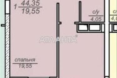 1-кімнатна квартира за адресою вул. Французький бульв. (площа 45 м²) - Atlanta.ua - фото 20
