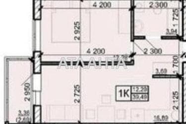 1-room apartment apartment by the address st. Vilyamsa ak (area 40 m²) - Atlanta.ua - photo 24