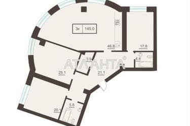 3-кімнатна квартира за адресою вул. Французький бульв. (площа 146 м²) - Atlanta.ua - фото 28
