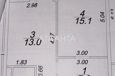 1-кімнатна квартира за адресою вул. Краснова (площа 42,7 м²) - Atlanta.ua - фото 20