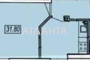 1-комнатная квартира по адресу ул. Доковая (площадь 31,8 м²) - Atlanta.ua - фото 12