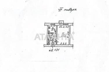 1-комнатная квартира по адресу ул. Заболотного ак. (площадь 30 м²) - Atlanta.ua - фото 48