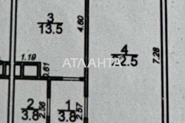 1-room apartment apartment by the address st. Zhemchuzhnaya (area 44 m²) - Atlanta.ua - photo 24