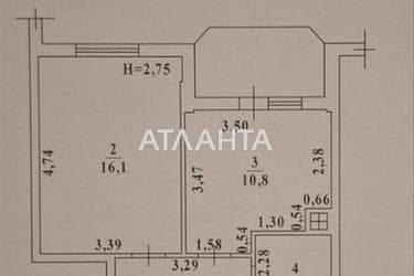2-комнатная квартира по адресу ул. Радужный м-н (площадь 47 м²) - Atlanta.ua - фото 14