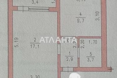 1-кімнатна квартира за адресою вул. Трамвайна (площа 37 м²) - Atlanta.ua - фото 17