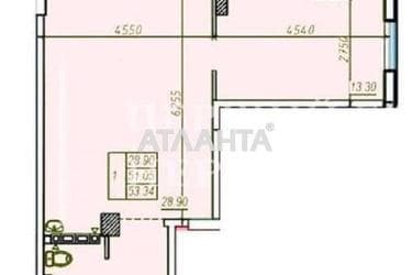 1-room apartment apartment by the address st. Shevchenko pr (area 53 m²) - Atlanta.ua - photo 18