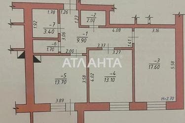 2-комнатная квартира по адресу Смотрицький пров. (площадь 65,4 м²) - Atlanta.ua - фото 32