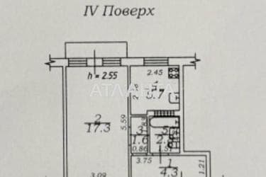 1-комнатная квартира по адресу ул. Петрова ген. (площадь 32 м²) - Atlanta.ua - фото 14