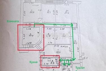 Коммунальная квартира по адресу ул. Ришельевская (площадь 17,4 м²) - Atlanta.ua - фото 34