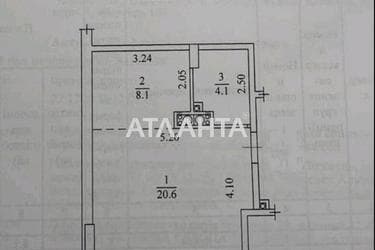 1-комнатная квартира по адресу ул. Школьная (площадь 32,8 м²) - Atlanta.ua - фото 39