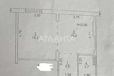 1-комнатная квартира по адресу ул. Малиновского марш. (площадь 43,2 м²) - Atlanta.ua - фото 20