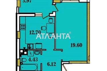 1-кімнатна квартира за адресою вул. Будівельна (площа 47 м²) - Atlanta.ua - фото 9