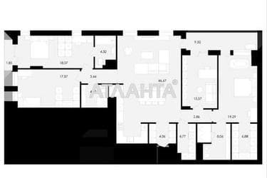 Багатокімнатна квартира за адресою Замарстинівська вул. (площа 158,2 м²) - Atlanta.ua - фото 34