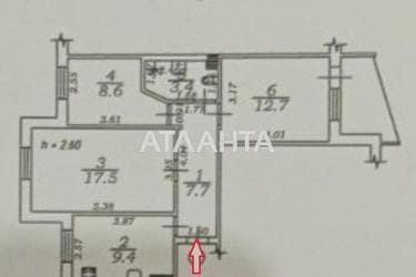 3-комнатная квартира по адресу ул. Королева ак. (площадь 62,1 м²) - Atlanta.ua - фото 17