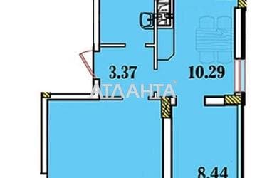 1-кімнатна квартира за адресою вул. Будівельна (площа 38 м²) - Atlanta.ua - фото 20