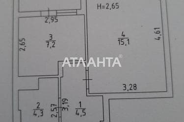 1-комнатная квартира по адресу ул. Европейская (площадь 32 м²) - Atlanta.ua - фото 21