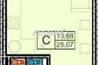 1-комнатная квартира по адресу ул. Вильямса ак. (площадь 26 м²) - Atlanta.ua - фото 13