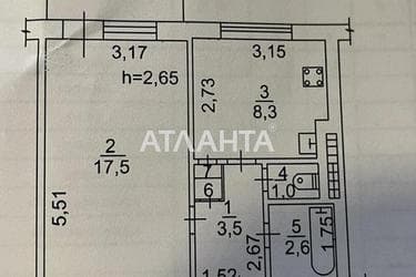 1-кімнатна квартира за адресою вул. Академіка Корольова (площа 34 м²) - Atlanta.ua - фото 18