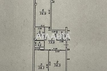 2-кімнатна квартира за адресою вул. Перлинна (площа 81 м²) - Atlanta.ua - фото 24