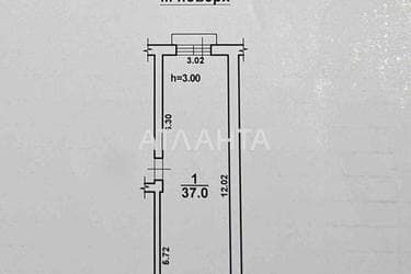 1-кімнатна квартира за адресою Травневий пров. (площа 37,5 м²) - Atlanta.ua - фото 24