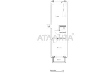1-комнатная квартира по адресу Майский пер. (площадь 37,5 м²) - Atlanta.ua - фото 57