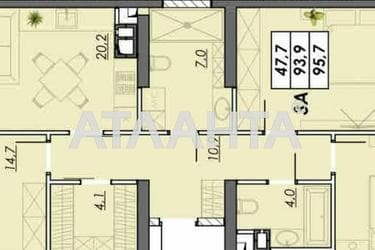 3-комнатная квартира по адресу Овидиопольская дор. (площадь 95,7 м²) - фото 9 3-комнатная квартира по адресу Овидиопольская дор. (площадь 95,7 м²) - Atlanta.ua - фото 9