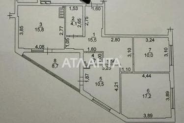 3-кімнатна квартира за адресою вул. Будівельна (площа 83 м²) - Atlanta.ua - фото 31