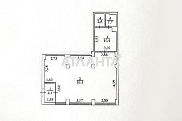 Коммерческая недвижимость по адресу Небесной Сотни пр. (площадь 82,8 м²) - фото 20 Коммерческая недвижимость по адресу Небесной Сотни пр. (площадь 82,8 м²) - Atlanta.ua - фото 20