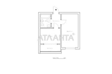 1-кімнатна квартира за адресою вул. Масив 10 (площа 34,5 м²) - Atlanta.ua - фото 24