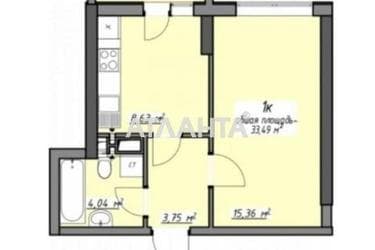 1-комнатная квартира по адресу Глушко ак. Пр. (площадь 33,5 м²) - фото 10 1-комнатная квартира по адресу Глушко ак. Пр. (площадь 33,5 м²) - Atlanta.ua - фото 10