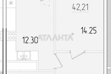 1-кімнатна квартира за адресою вул. Краснова (площа 42,2 м²) - Atlanta.ua - фото 9