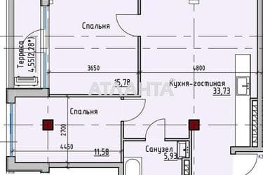 2-кімнатна квартира за адресою вул. Приморська (площа 69,3 м²) - фото 12 2-кімнатна квартира за адресою вул. Приморська (площа 69,3 м²) - Atlanta.ua - фото 12