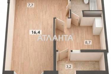 1-кімнатна квартира за адресою Овідіопольська дор. (площа 39,9 м²) - Atlanta.ua - фото 20