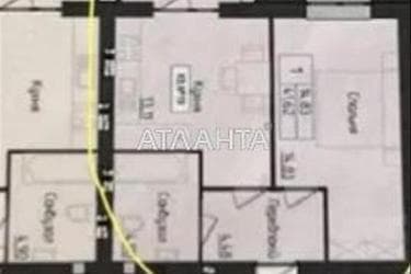 1-комнатная квартира по адресу ул. Кооперативная (площадь 42 м²) - Atlanta.ua - фото 10